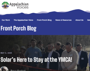 Front Porch Blog screenshot